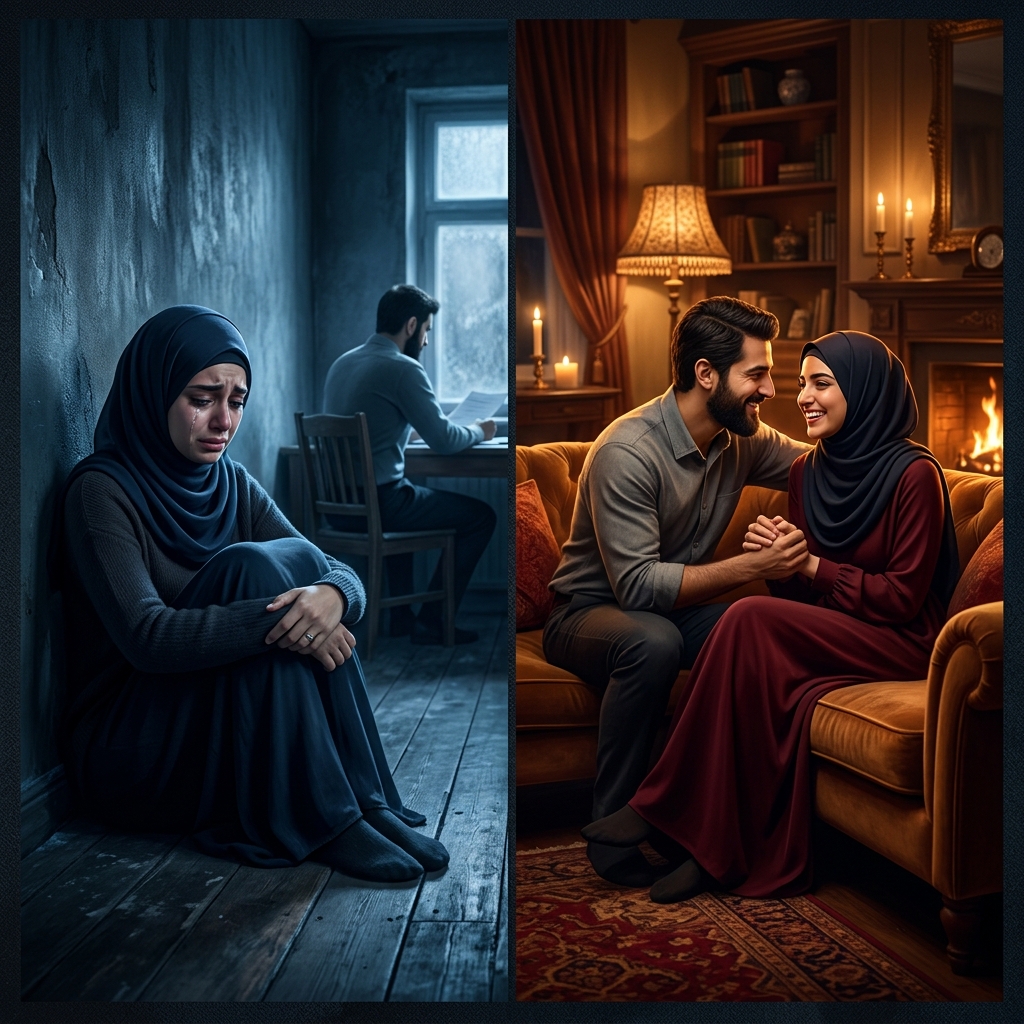 قبل وبعد — تحول العلاقة الزوجية