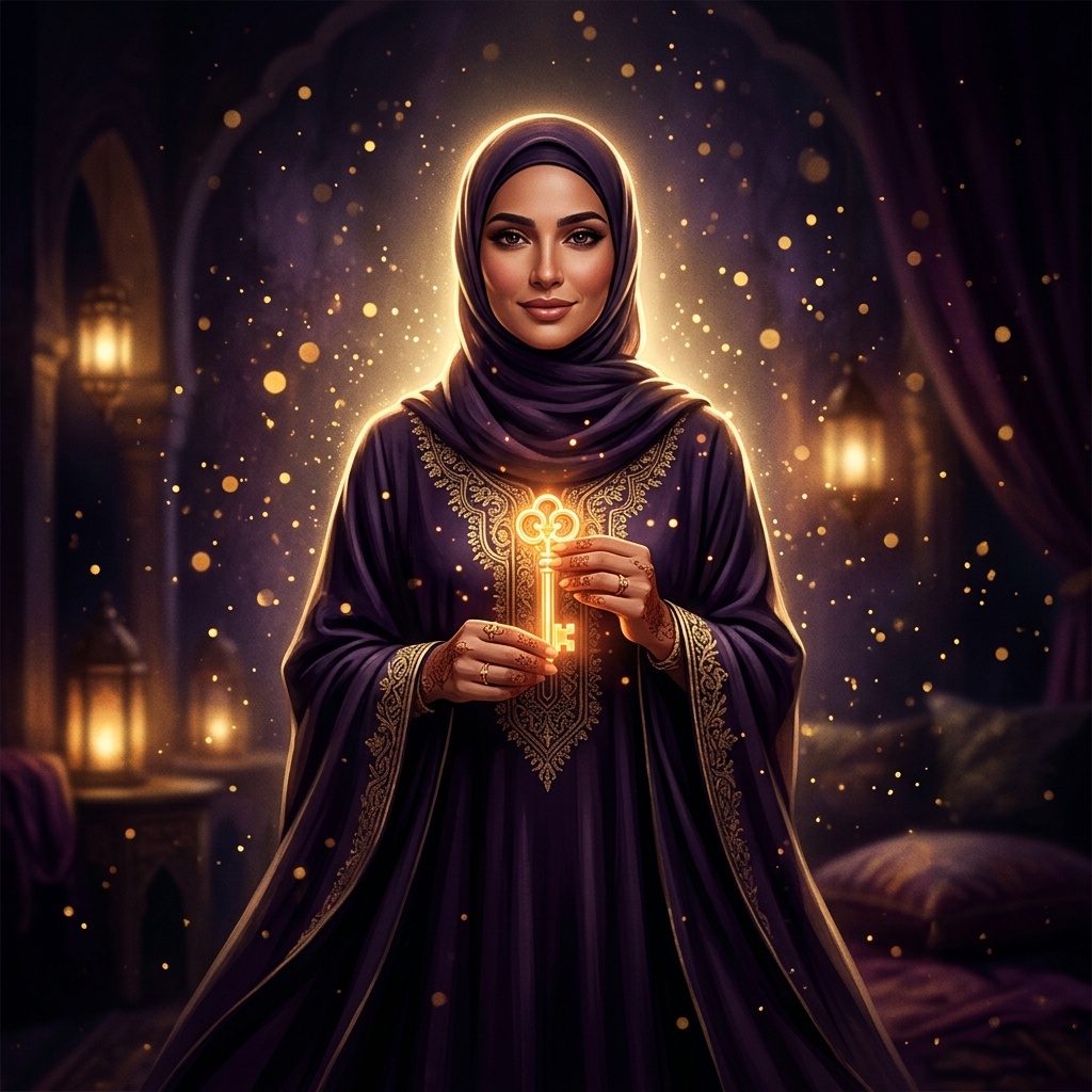 مفتاح قلبه — المرأة الجذابة الهادئة